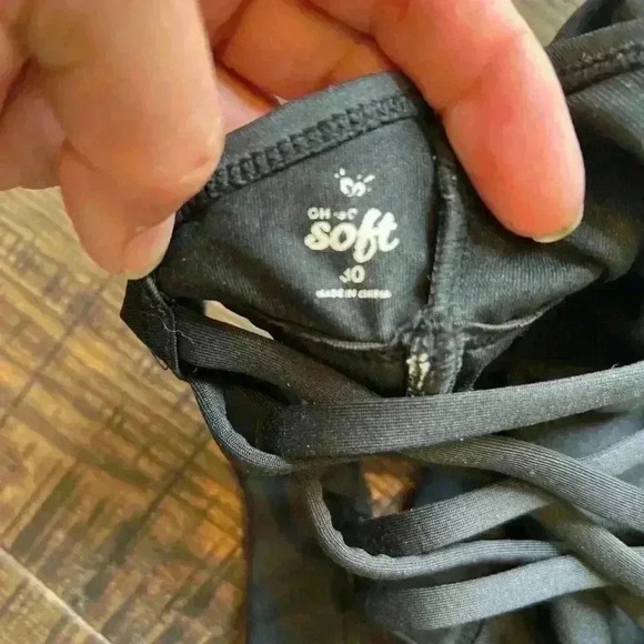 Justice Soft Sports Bra Black Youth Size 30 SALE 4/$20 - Picture 2 of 3